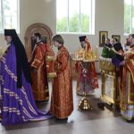 Епископ Николай возглавил божественную литургию в храме Пантелеимона в Немане